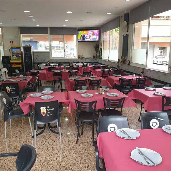 El Rincón de Lucía interior de restaurante